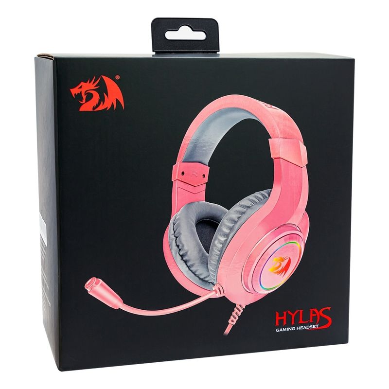 REDRAGON-AUDIFONOS-HYLAS-H260P-RGB-PINK