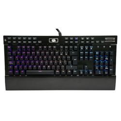 REDRAGON TECLADO GAMER MECANICO YAMA BLACK SWITCH ROJO