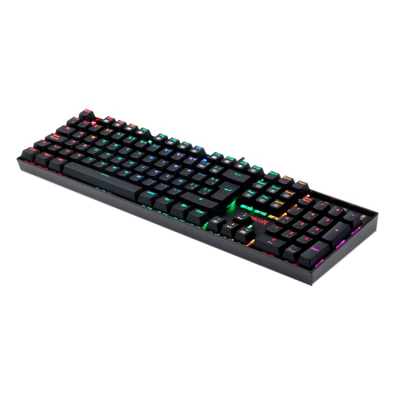 REDRAGON-TECLADO-GAMER-MECANICO-MITRA-BLACK-SW-ROJO