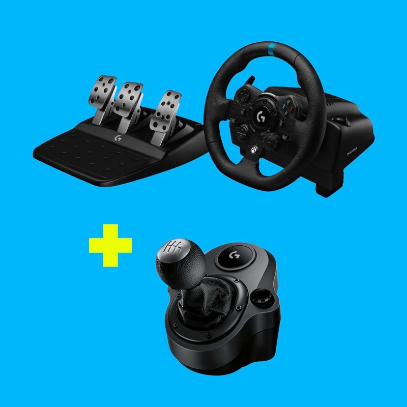 LOGITECH-COMBO-VOLANTE-G923---PALANCA-DE-CAMBIO-G29