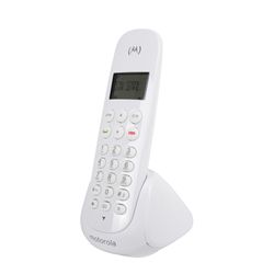 MOTOROLA TELÉFONO INALÁMBRICO WHITE