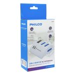 PHILCO-ALARGADOR-ELECTRICO-3-TOMAS---2-USB---1-USB-TIPO-C
