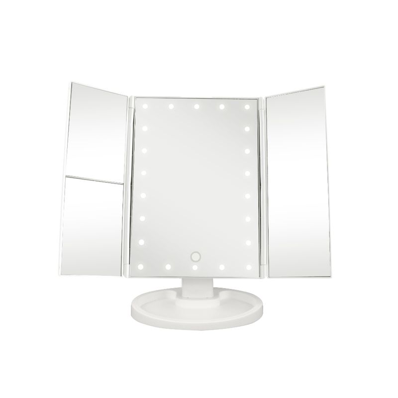 VIVITAR-ESPEJO-HOLLYWOOD-22-LUZ-LED-3-CARAS-WHITE