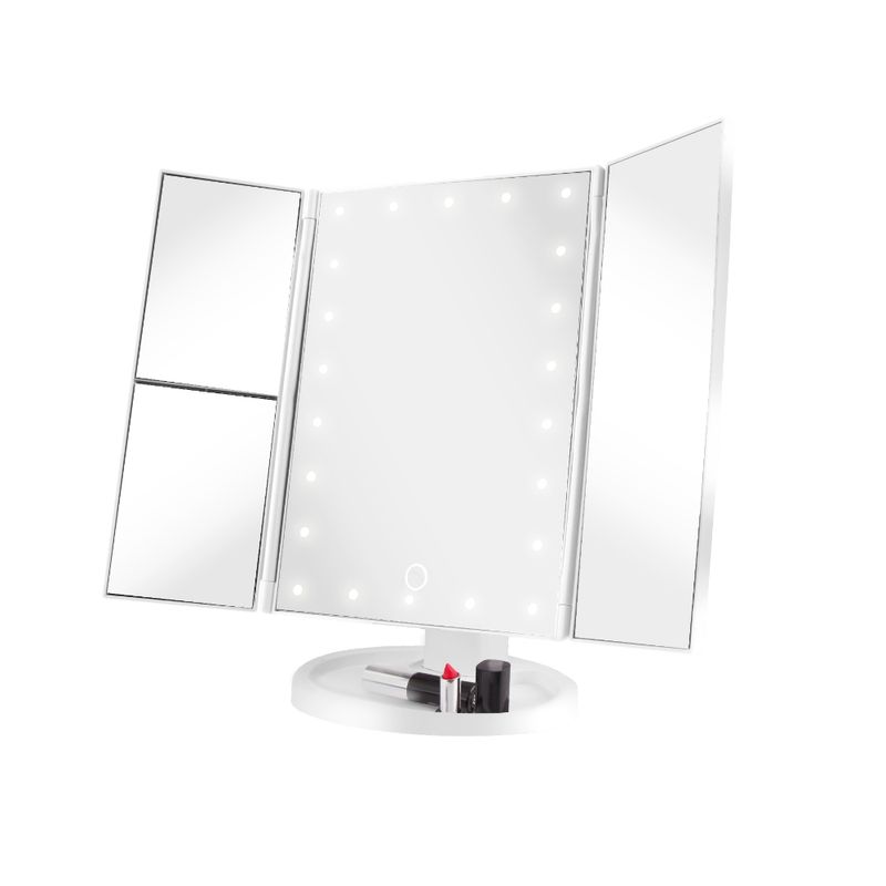 VIVITAR-ESPEJO-HOLLYWOOD-22-LUZ-LED-3-CARAS-WHITE