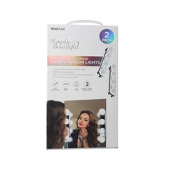 VIVITAR LUZ ESPEJO MAQUILLAJE LED HOLLYWOOD DE 2 UNIDADES