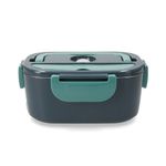 Lonchera Metalica Con Calor Para Auto Cocina