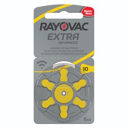 RAYOVAC BLIST  L10 ZA-6 PILA P/AUDIFONO
