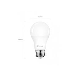 EZVIZ AMPOLLETA SMART BLANCA 8W E27 CS-HAL-LB1-LWAW CC0985