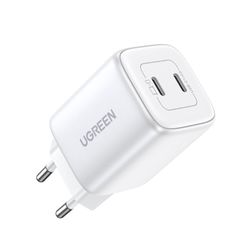 UGREEN CARGADOR 45W NEXODE GAN TECH PD 2 USB-C BLANCO CD294-15327