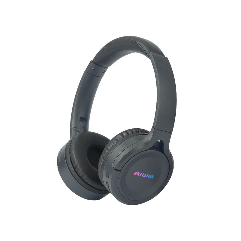 AIWA AUDÍFONO INALAMBRICO ON - EAR BLUETOOTH GRIS