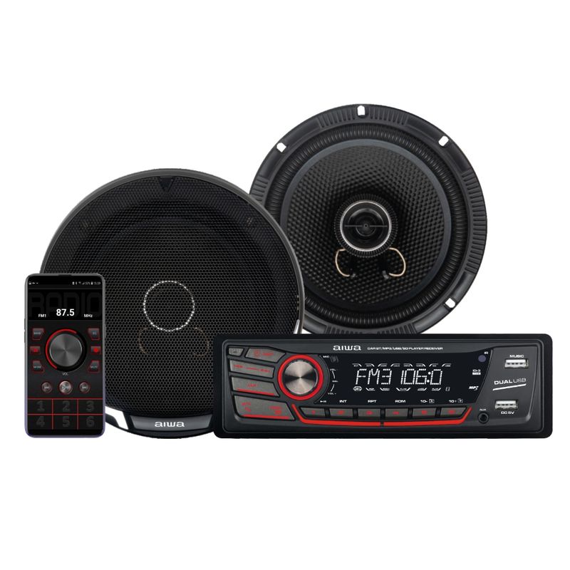 AIWA-COMBO-RADIO-BLUETOOTH-1-DIN---PARLANTE-AUTO