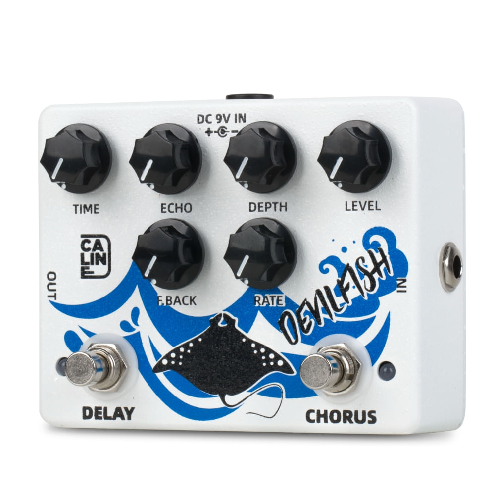 CALINE PEDAL DE EFECTO DE RETARDO DE CHORUS DCP-03