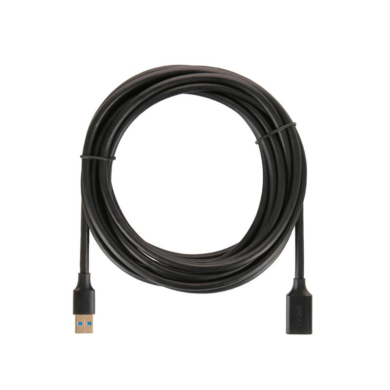 Cable Extension M/H 3.0 Usb-A/Usb-A 5M Negro Ugreen Us129 Cables Adaptadores y Hub