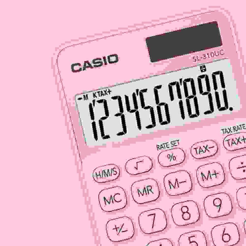 Calculadora Casio Bolsillo Sl-310Uc-Pk Bolsillo
