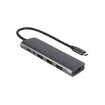 Multipuerto Usb-C/ (1Hdmi)+(3Usb 3.0)+(1In Usb-C Pd)+(Aux) Ugreen Cm136 Cables Adaptadores y Hub
