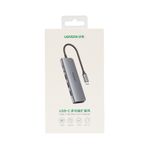 Multipuerto Usb-C/ (1Hdmi)+(3Usb 3.0)+(1In Usb-C Pd)+(Aux) Ugreen Cm136 Cables Adaptadores y Hub