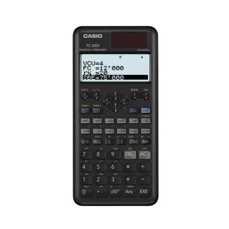 Calculoradora Finaciera Fc200V-2 Financieras