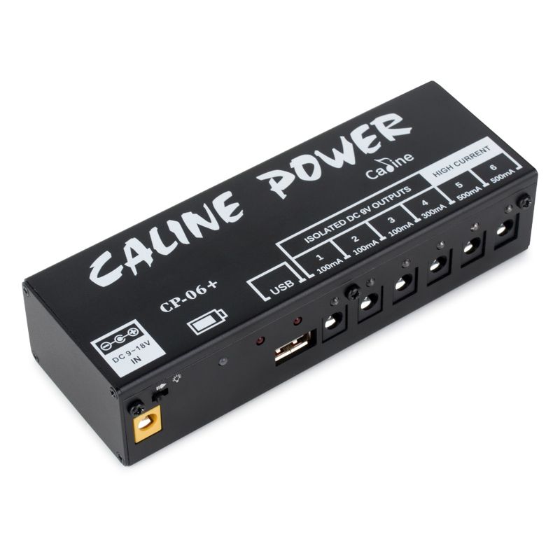 CALINE-FUENTE-DE-ALIMENTACION-PORTATIL-Y-RECARGABLE-PARA-EFECTOS-DE-GUITARRA
