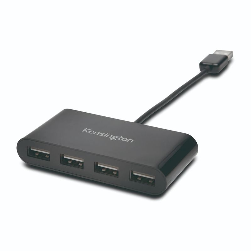 Hub 3.0 Usb-A / 4 Usb-A 3.0 Kensington K39121Ww Negro Cables Adaptadores y Hub