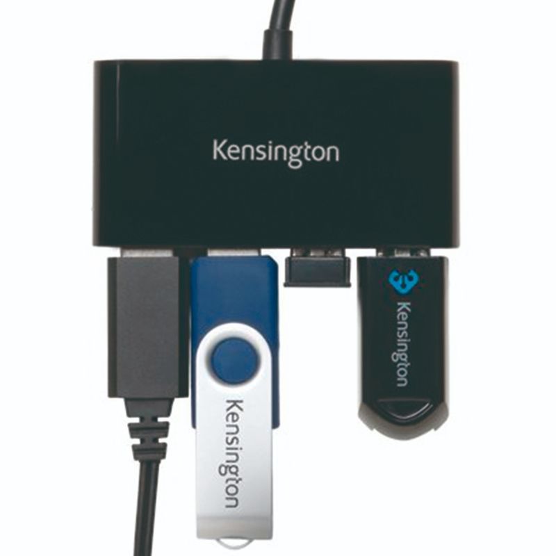Hub 3.0 Usb-A / 4 Usb-A 3.0 Kensington K39121Ww Negro Cables Adaptadores y Hub