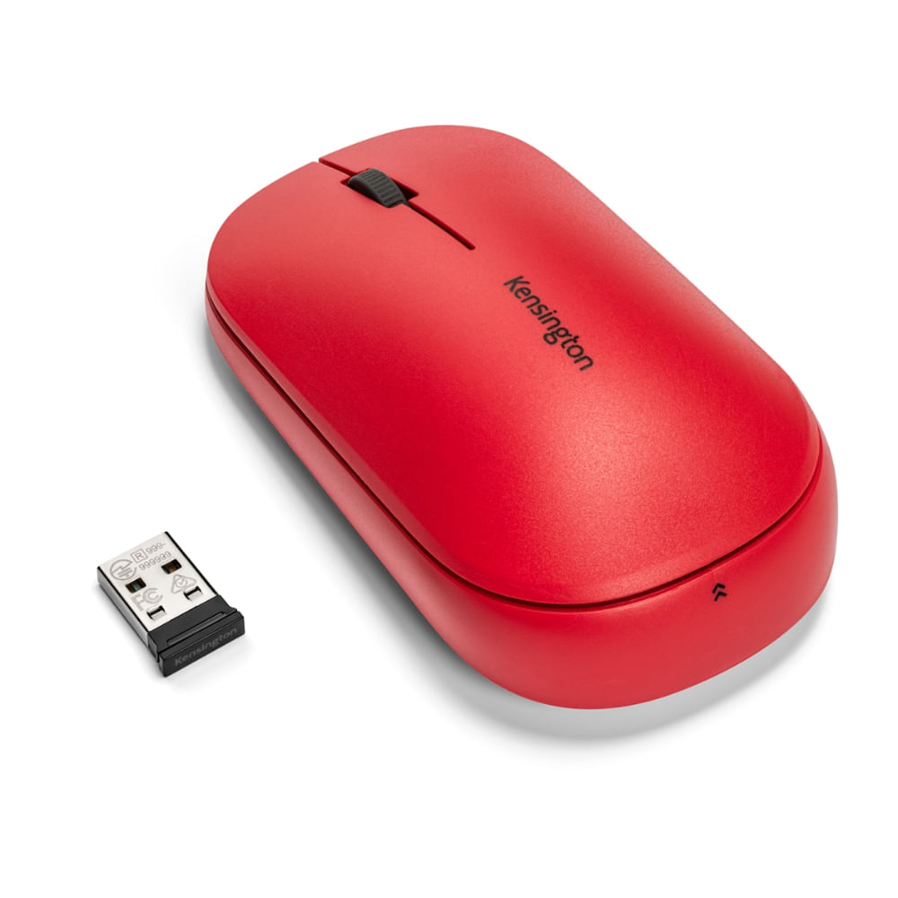 KENSINGTON MOUSE INALAMBRICO DUAL MODE USB+BT SLIMBLADE 2.0 ROJO