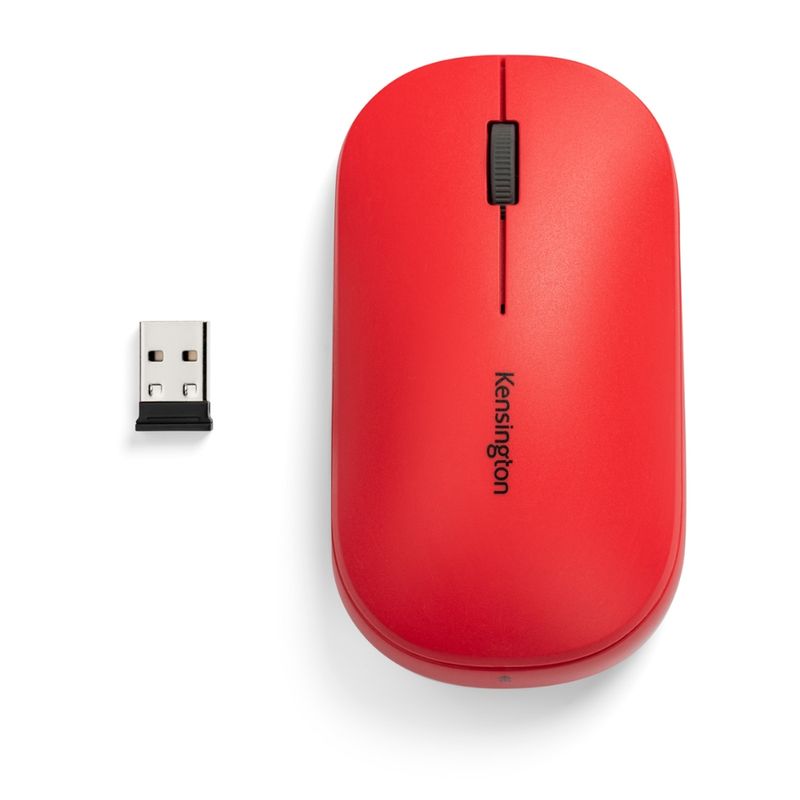 KENSINGTON MOUSE INALAMBRICO DUAL MODE USB+BT SLIMBLADE 2.0 ROJO