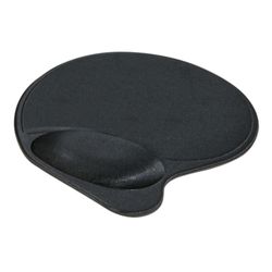 KENSINGTON MOUSE PAD WRIST PILLOW BLACK 15340