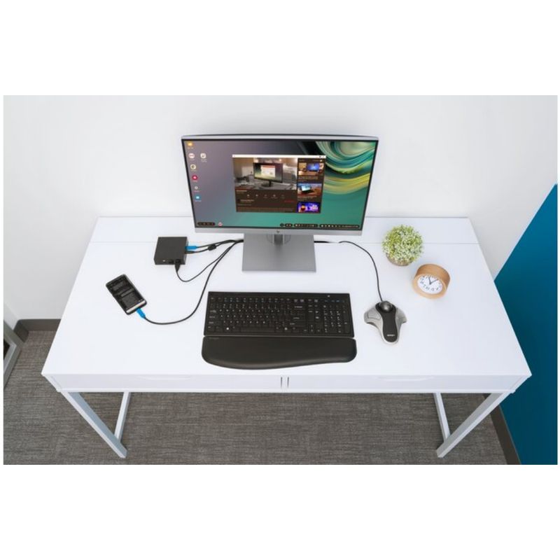 KENSINGTON-MOUSE-TRACKBALL-ORBIT-GRIS-BLACK-ALAMBRICO