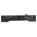 HP BARRA PARLANTE 2 EN 1 RGB PARA PC BLACK 29HPVDH605
