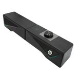 HP BARRA PARLANTE 2 EN 1 RGB PARA PC BLACK 29HPVDH605