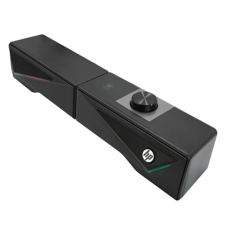HP BARRA PARLANTE 2 EN 1 RGB PARA PC BLACK 29HPVDH605