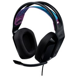 LOGITECH AUDIFONOS GAMER G335 ALAMBRICOS BLACK