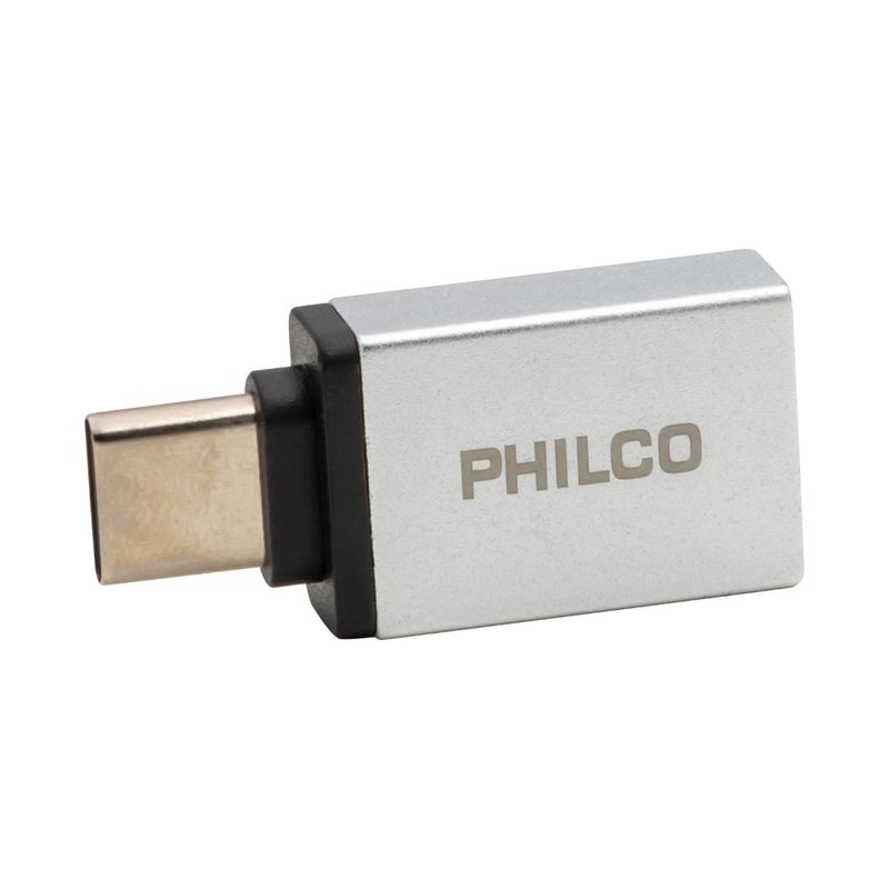 Adaptador Usb-C M/ Usb-A H 3.0 Sincronizacion + Carga Philco 79Usbbr114 Conectores de Telefonía