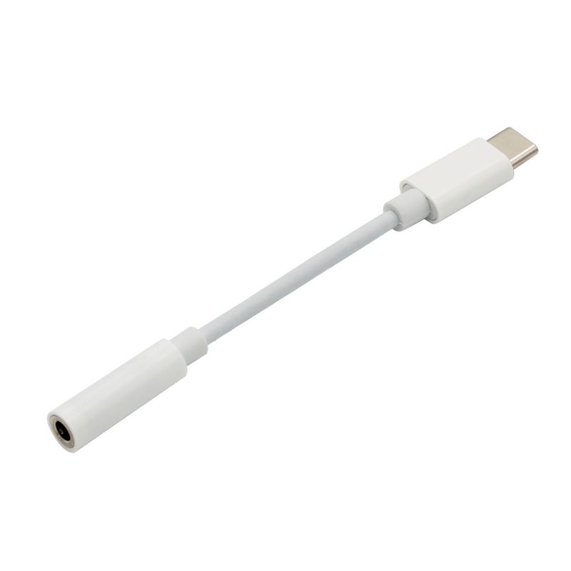 Adaptador Usb-C / Jack 3.5Mm Para Audifonos Philco 79Usb35128 Conectores de Telefonía