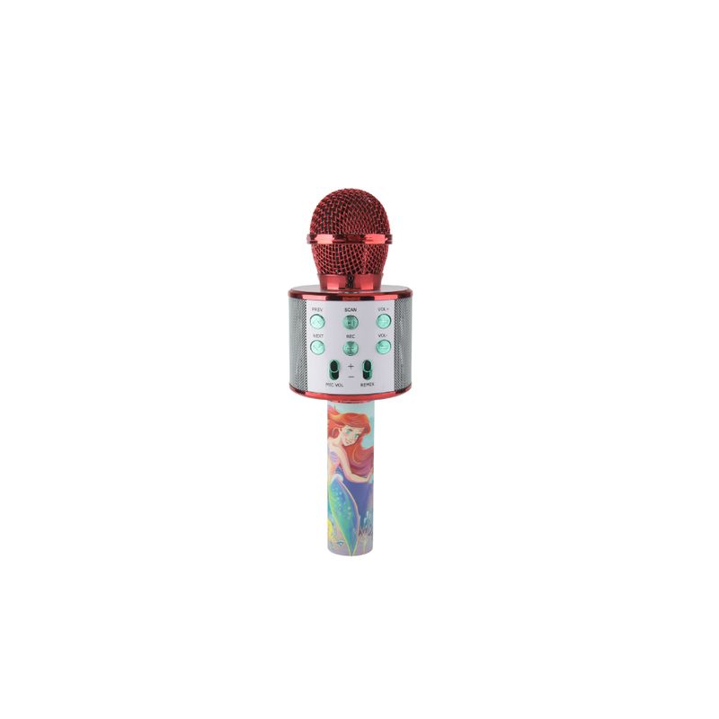 DISNEY-MICROFONO-KARAOKE-BLUETOOTH-PORTATIL-PRINCESA
