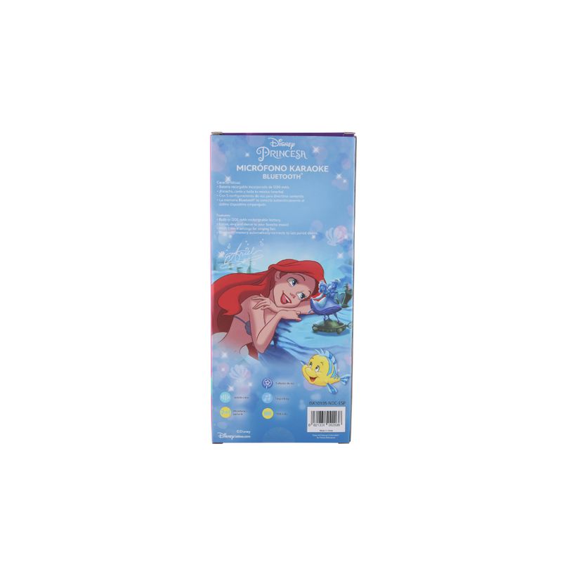 DISNEY-MICROFONO-KARAOKE-BLUETOOTH-PORTATIL-PRINCESA