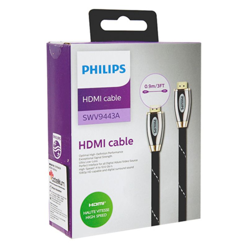 PHILIPS-CABLE-HDMI-090-MTS-4K-3D-SWV9443A