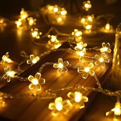 LUCES FLORES USB 50 LEDS 7MT IP65