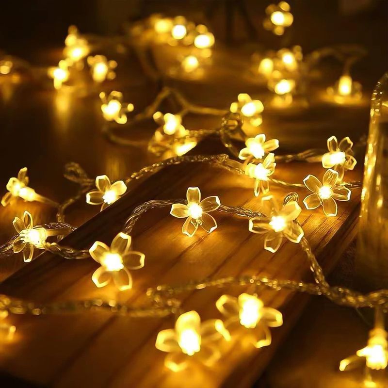 LUCES FLORES USB 50 LEDS 7MT IP65