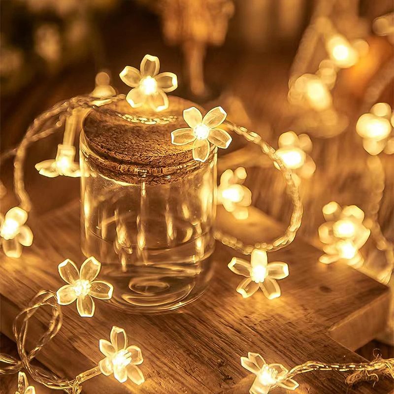 LUCES FLORES USB 50 LEDS 7MT IP65