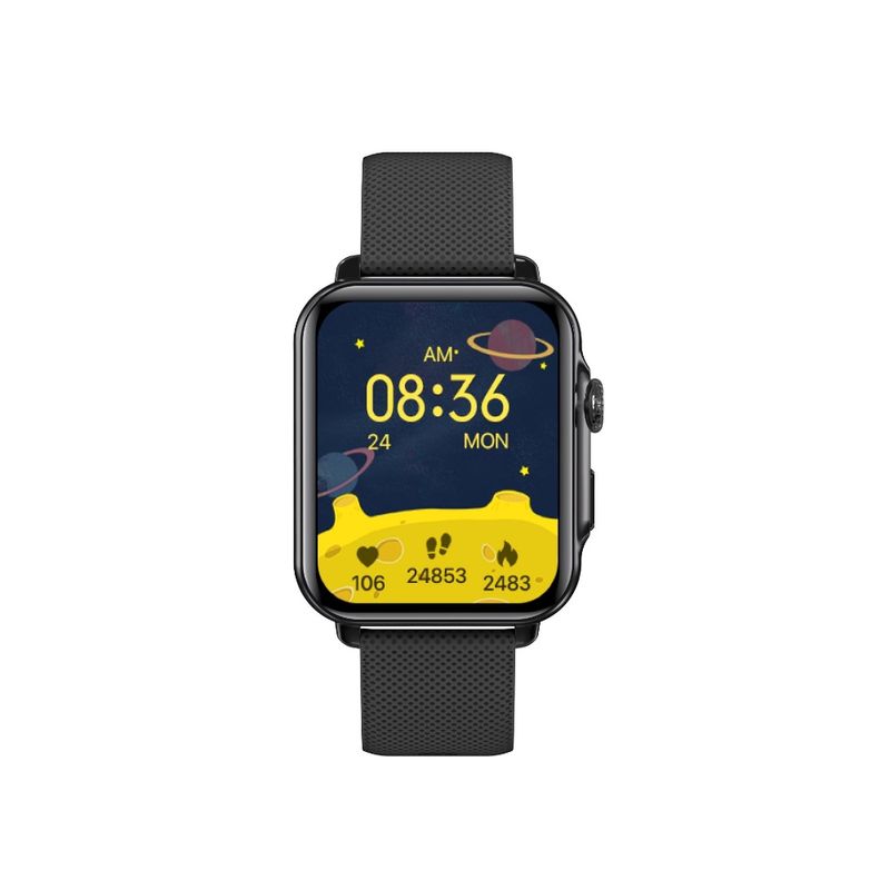 RELOJ INTELIGENTE CUADRADO MULTIDEPORTIVO MARCO METALICO