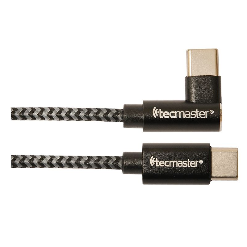 TECMASTER CABLE USB-C A USB-C / 1.5 MTS / 60W / REFORZADO