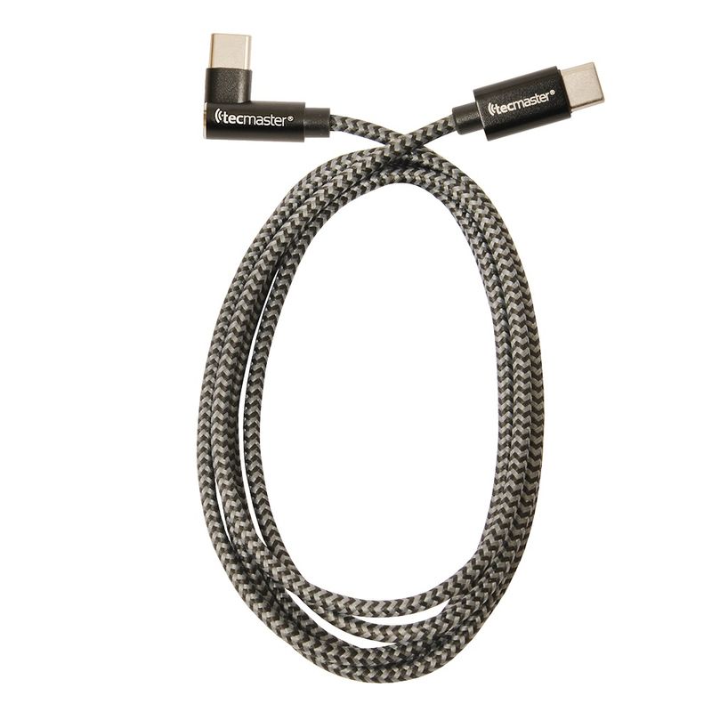 TECMASTER CABLE USB-C A USB-C / 1.5 MTS / 60W / REFORZADO