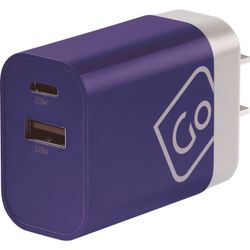 GO TRAVEL ADAPTADOR UNIVERSAL USB-A Y USB-C CARGA RAPIDA GT576