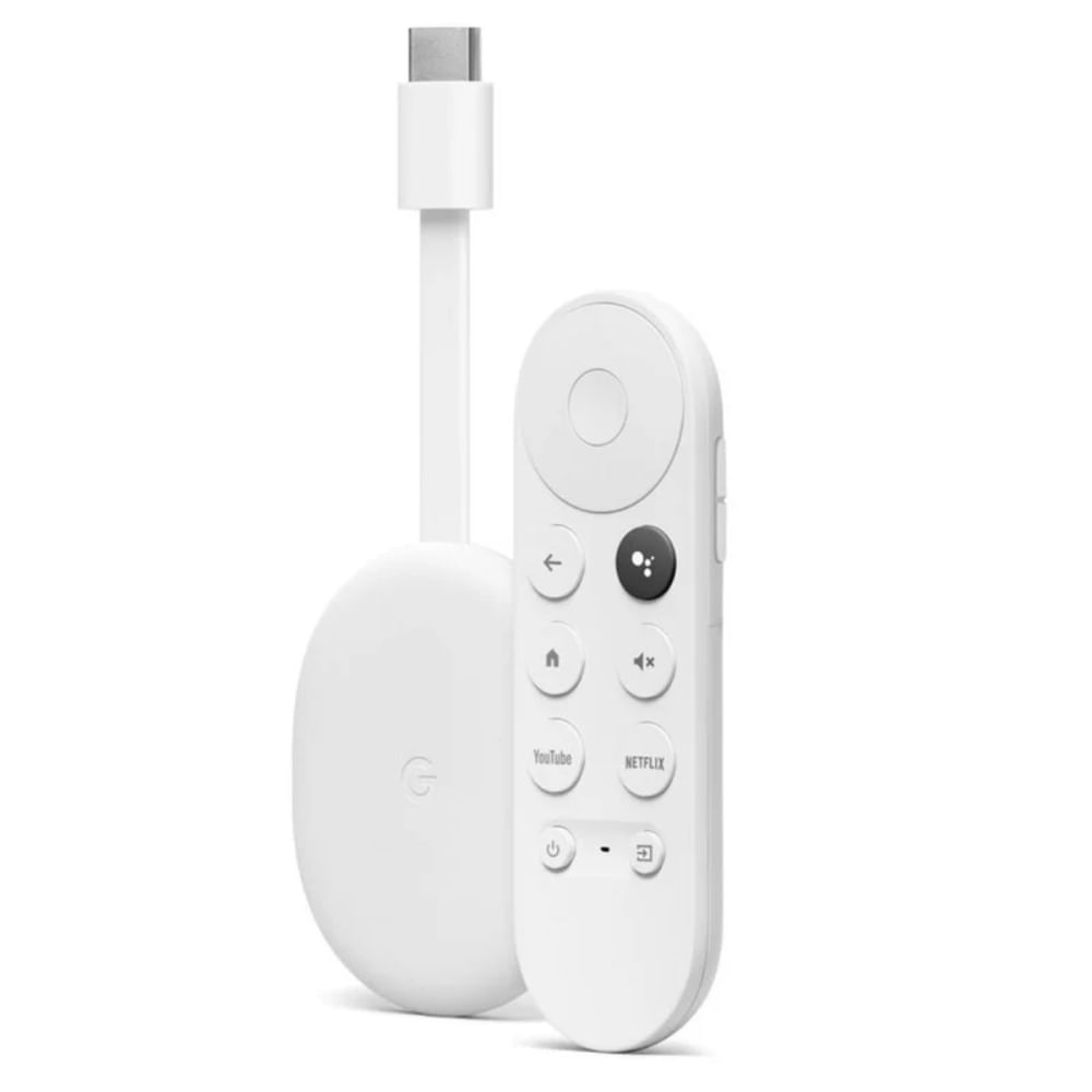 GOOGLE STREAMING CHROMECAST TV 4K BLANCO