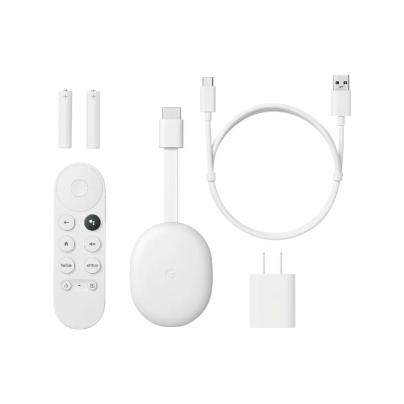 GOOGLE STREAMING CHROMECAST GOOGLE TV HD BLANCO