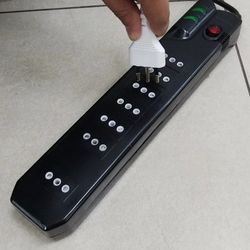 MLAB ALARGADOR ELECT CON PROTEC SOBREVOLTAJE 1400J 7 TOMAS 3 MTS MCL-07 BLACK