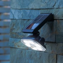 LEDZONE FOCO SOLAR EXTERIOR 54 LED LZ-SP6554