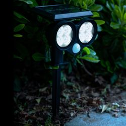 LEDZONE ESTACA SOLAR 48 LED LZ-SP6430