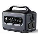 UGREEN ESTACION DE ENERGIA PORTATIL 1024WH 40AH/ CARGA SOLAR 400W MAX / SALIDA AC 1200WX2 GS1200